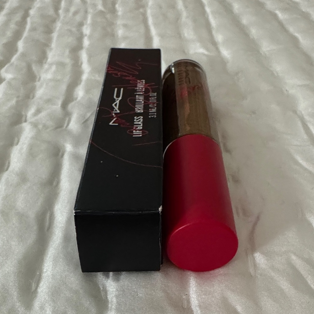 NIB MAC Lip Glass in Viva Glam Taraji P. Henson 2 (Gold / Bronze) - Picture 5 of 8